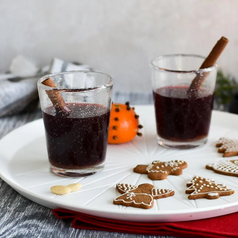 Image of Mulled Wine Steeping (Swedish Glögg)