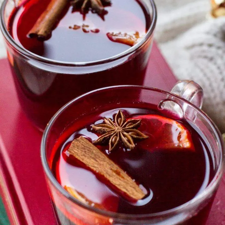 Image of Mulled Wine Steeping (Swedish Glögg)