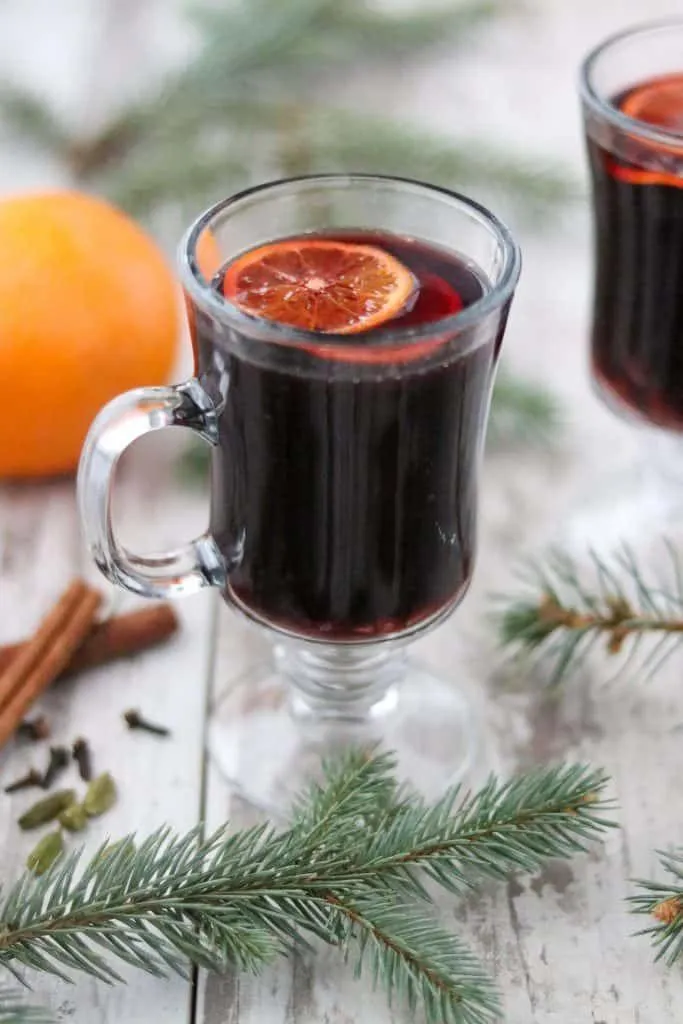 Image of Mulled Wine Steeping (Swedish Glögg)