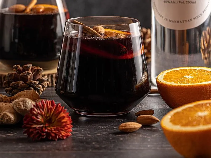 Image of Mulled Wine Steeping (Swedish Glögg)