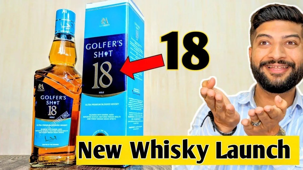 Image of Golfers Shot 18 Hole Res Bl Whisky