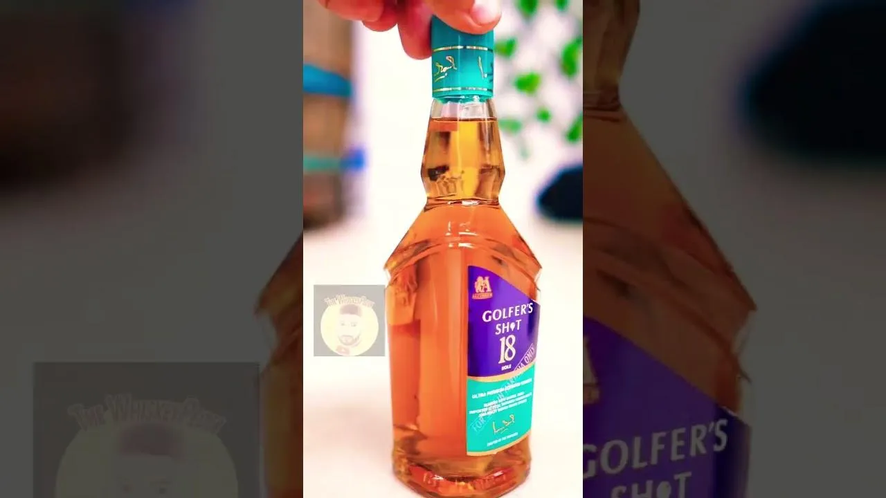 Image of Golfers Shot 18 Hole Res Bl Whisky