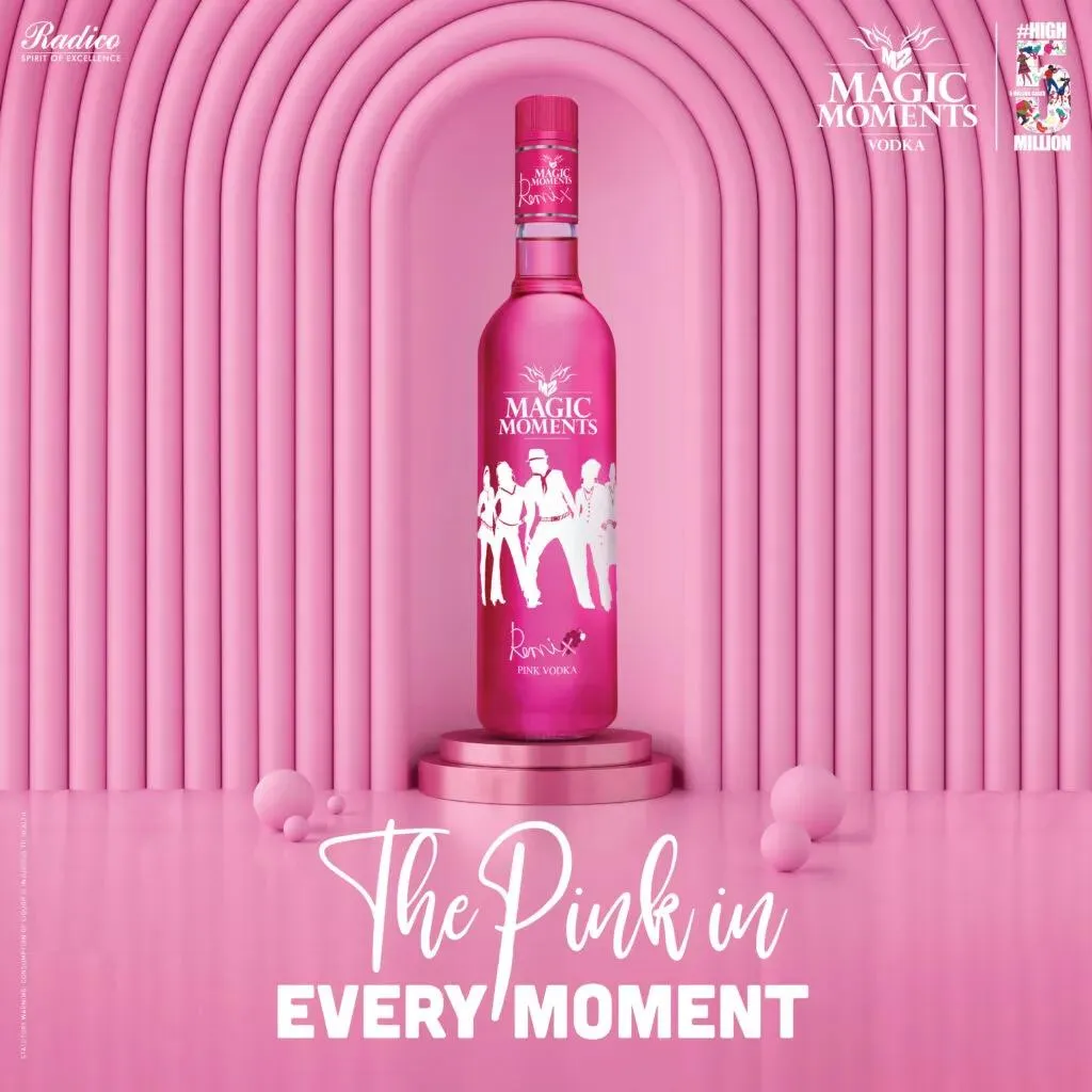 Image of Magic Moments Remix Pure Pink Vodka