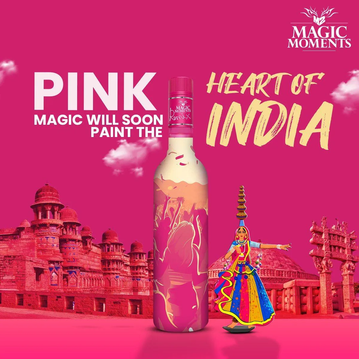 Image of Magic Moments Remix Pure Pink Vodka