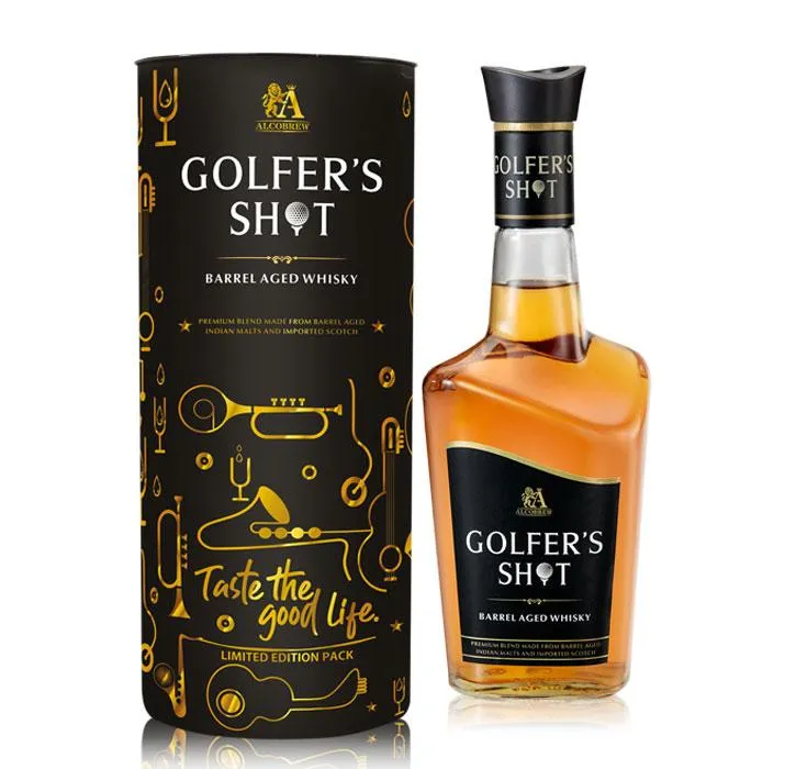 Image of Golfers Shot Barrel Aged Whisky