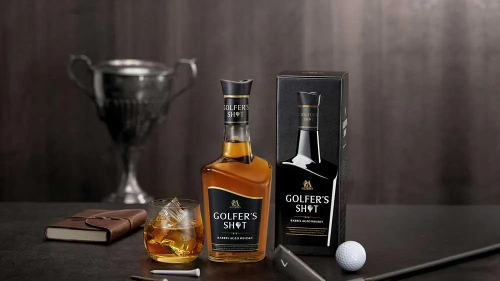 Image of Golfers Shot Barrel Aged Whisky