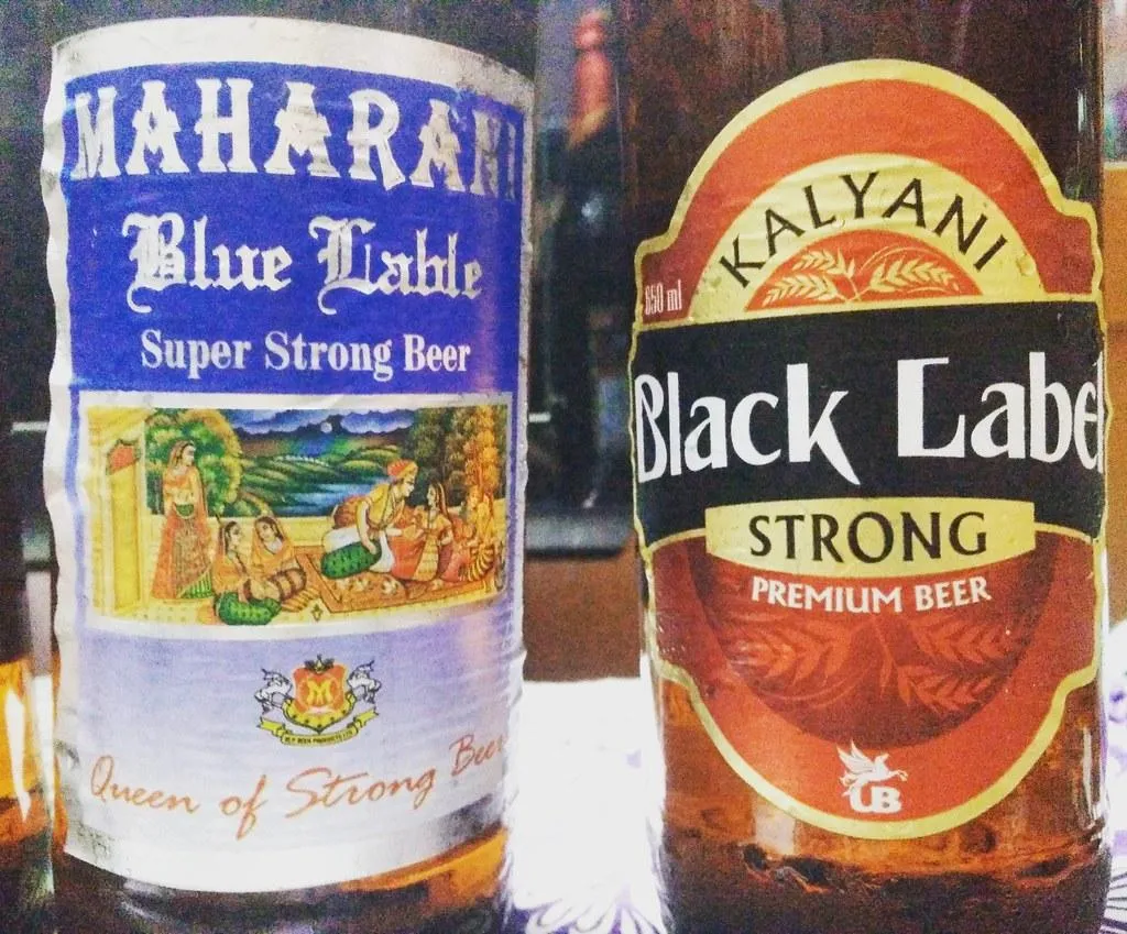 Image of Maharani Blue Label Super Strong Premium Beer
