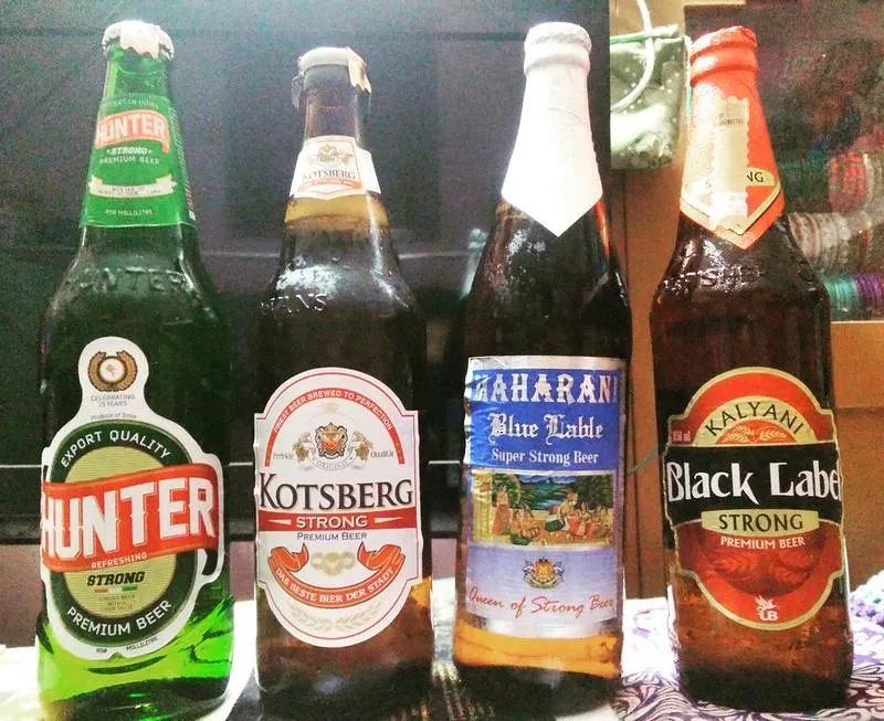 Image of Maharani Blue Label Super Strong Premium Beer