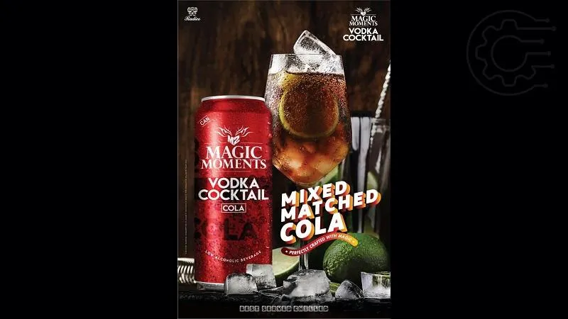 Image of M2 Magic Moments Vodka Cocktail Cola