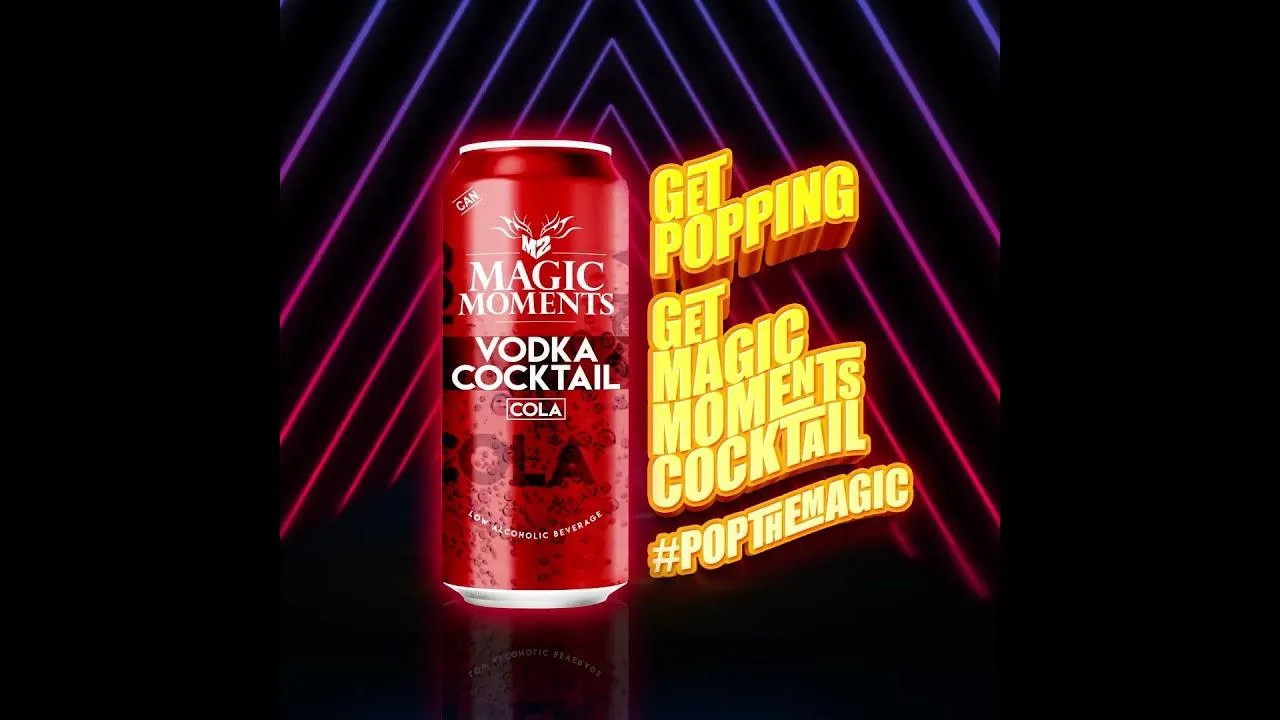 Image of M2 Magic Moments Vodka Cocktail Cola