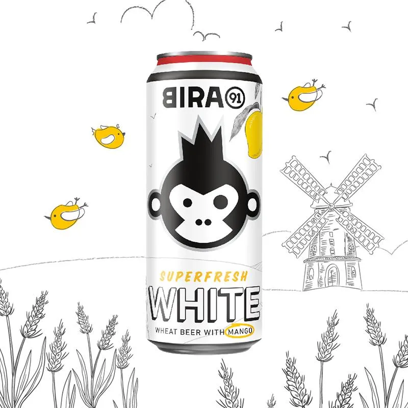 Image of Bira 91 Superfresh Essential White Beer
