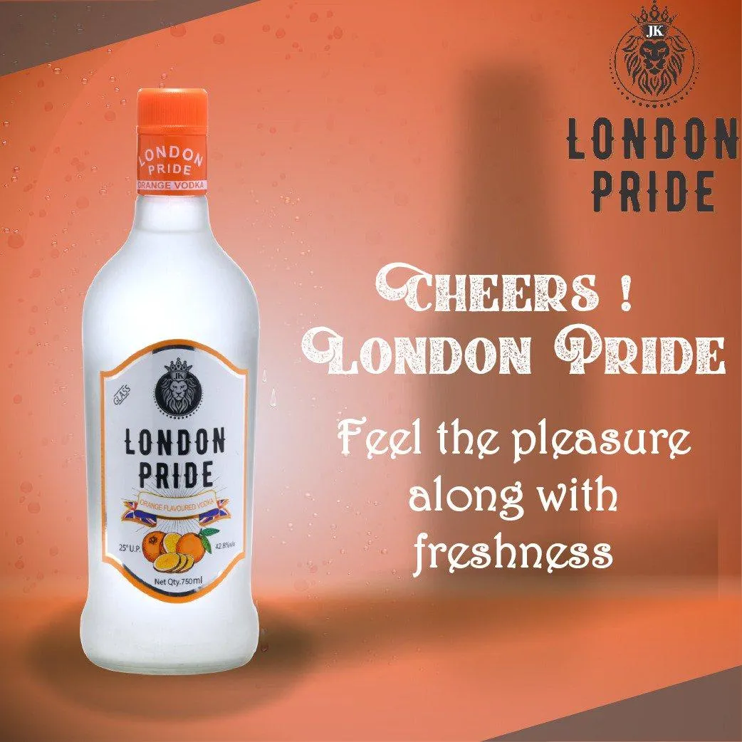 Image of London Pride Orange Flavoured Vodka